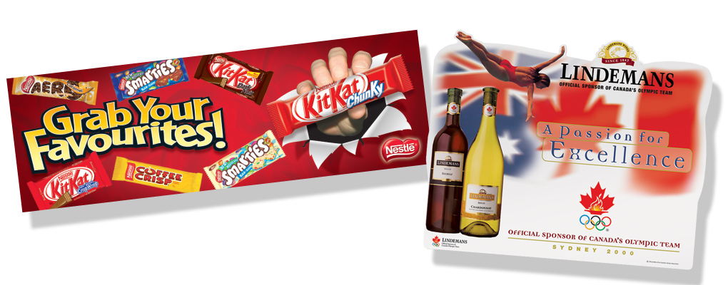 Point of sale material design and production